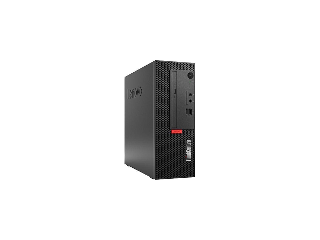 Lenovo ThinkCentre M710e Small Form Factor,7th Gen Intel Core i5-7400 Processor,8GB DDR4,256GB SSD PLUS 1TB HDD,Intel HD Graphics 630,DVD-RW,USB,Display Port,VGA,Windows 10 Pro